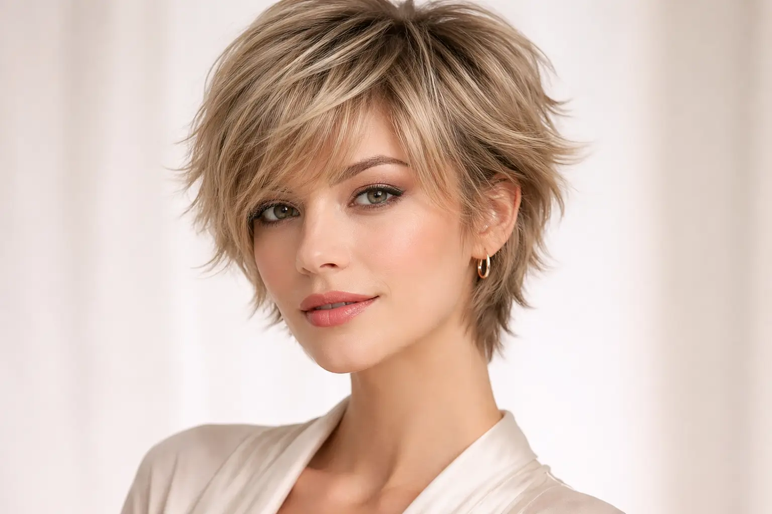 Feathered Shaggy Pixie