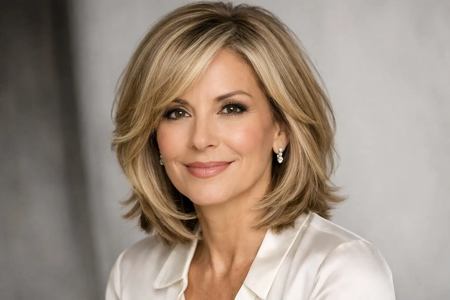 Layered Lob with Face-Framing