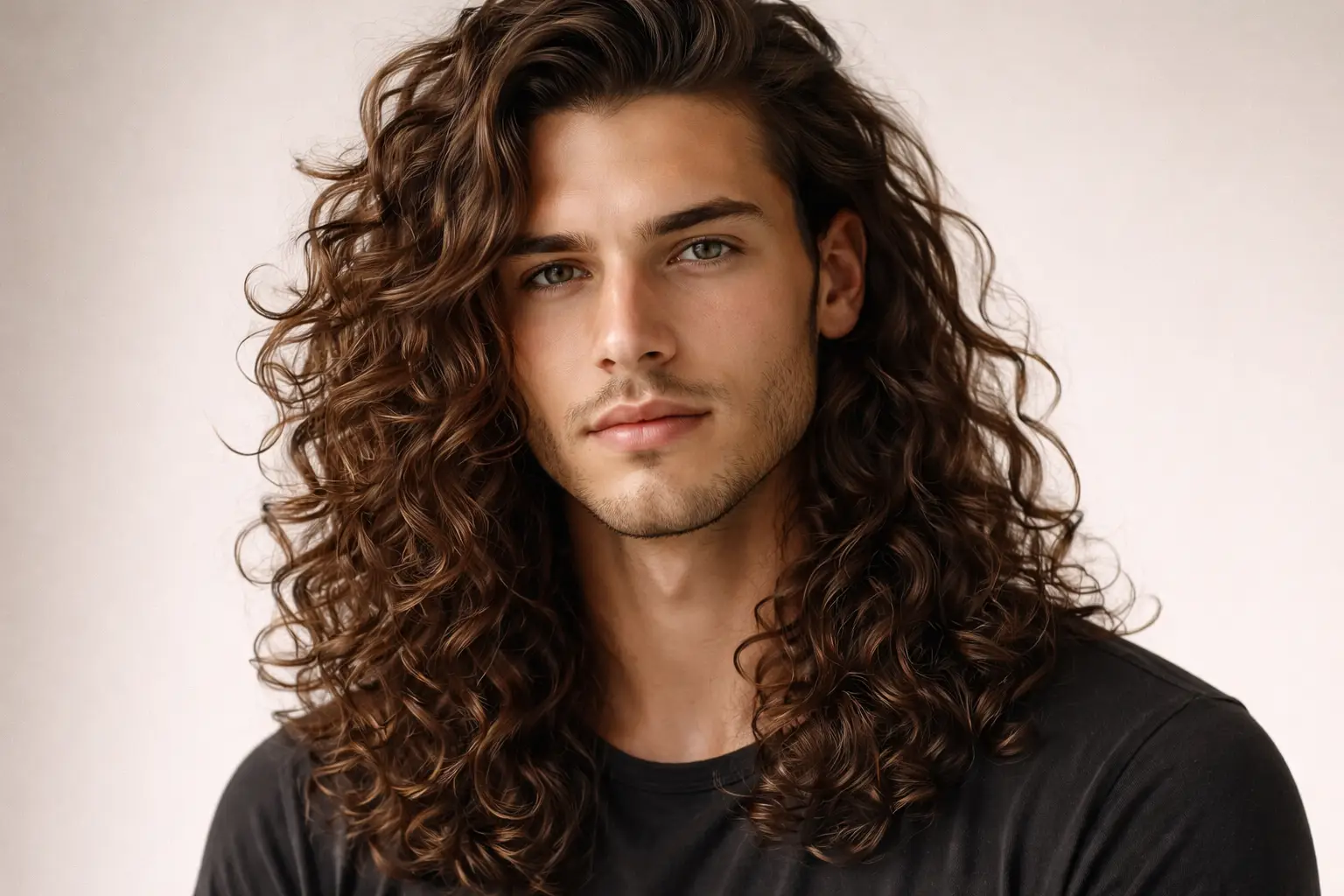 Layered Long Curls