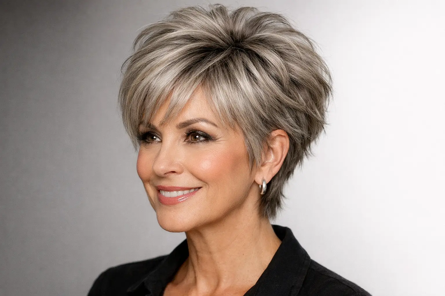 Layered Pixie Cut