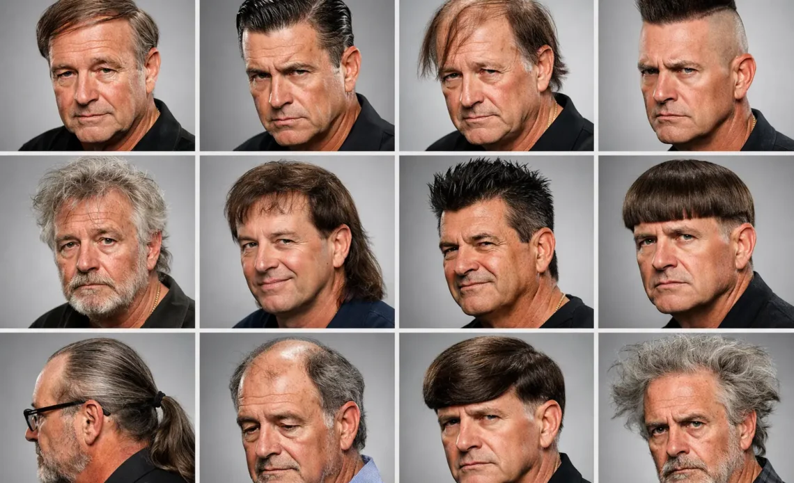 Haircuts that age men