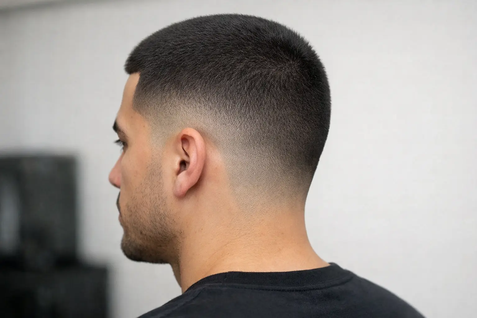 Number 4 with Drop Fade