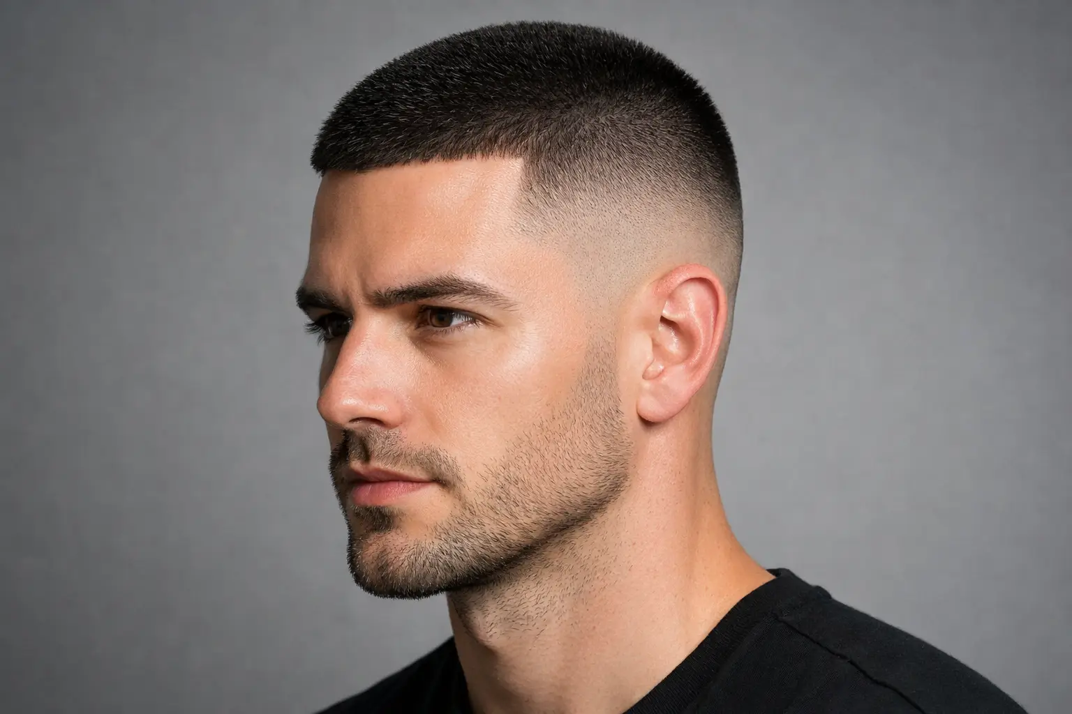 Number 4 with High Taper