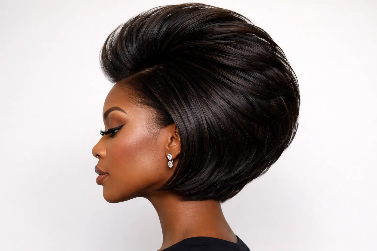 Stacked Bob with Volume