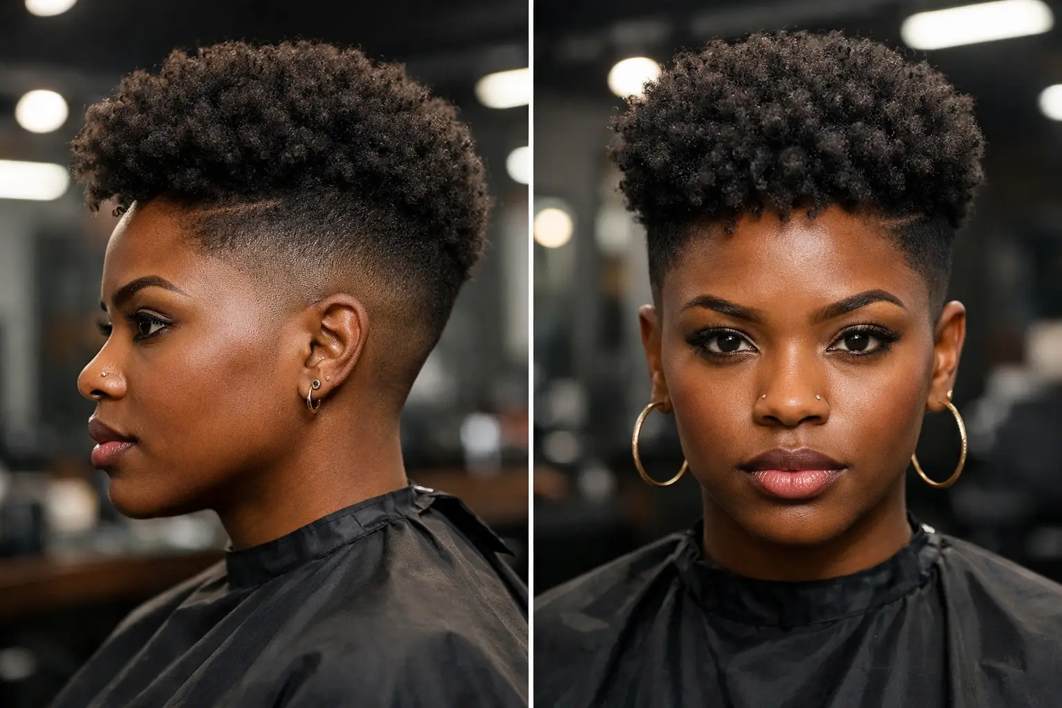 The Low Fade with Natural Top