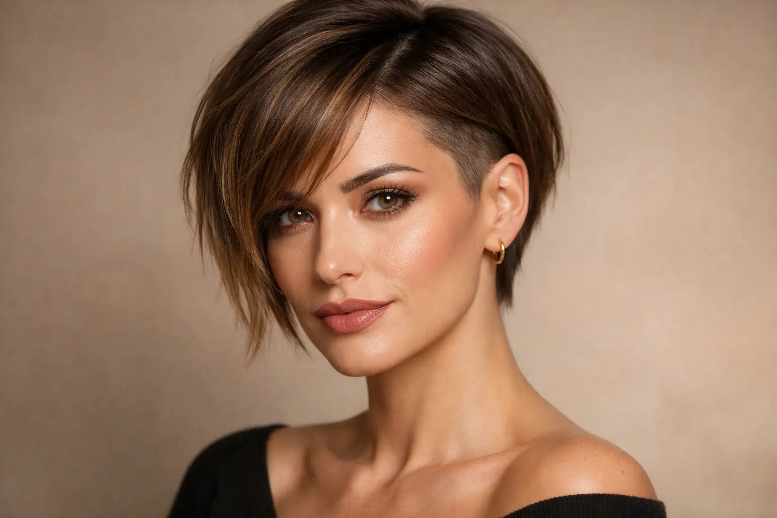 The Pixie Bob Hybrid with Shaved Sides