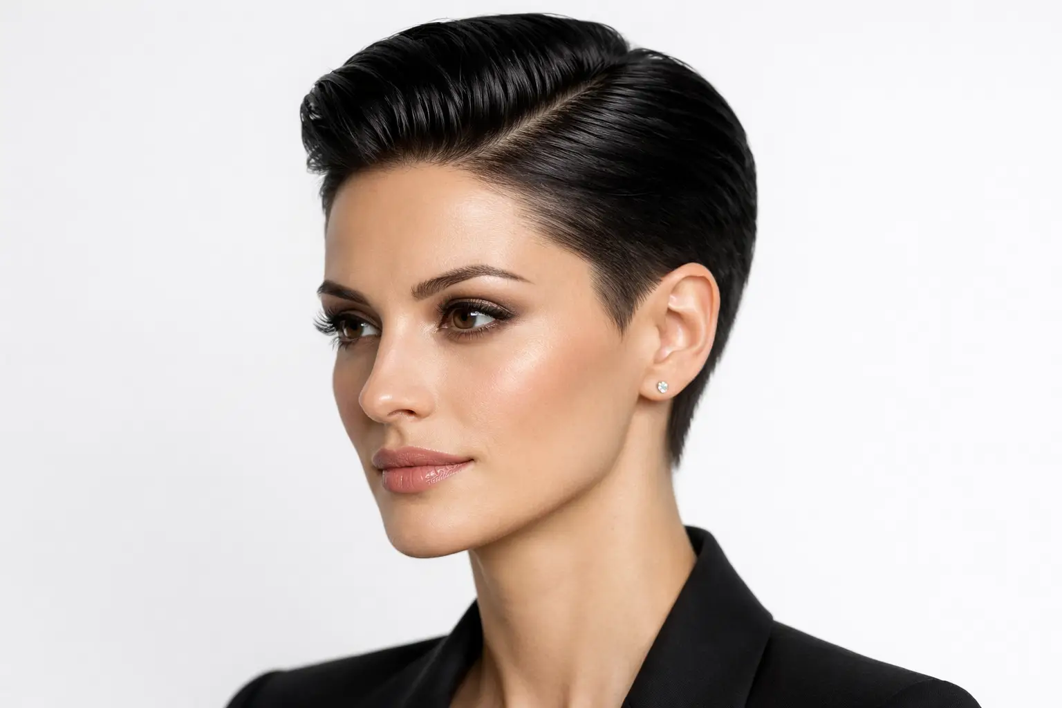 The Sleek and Polished Pixie