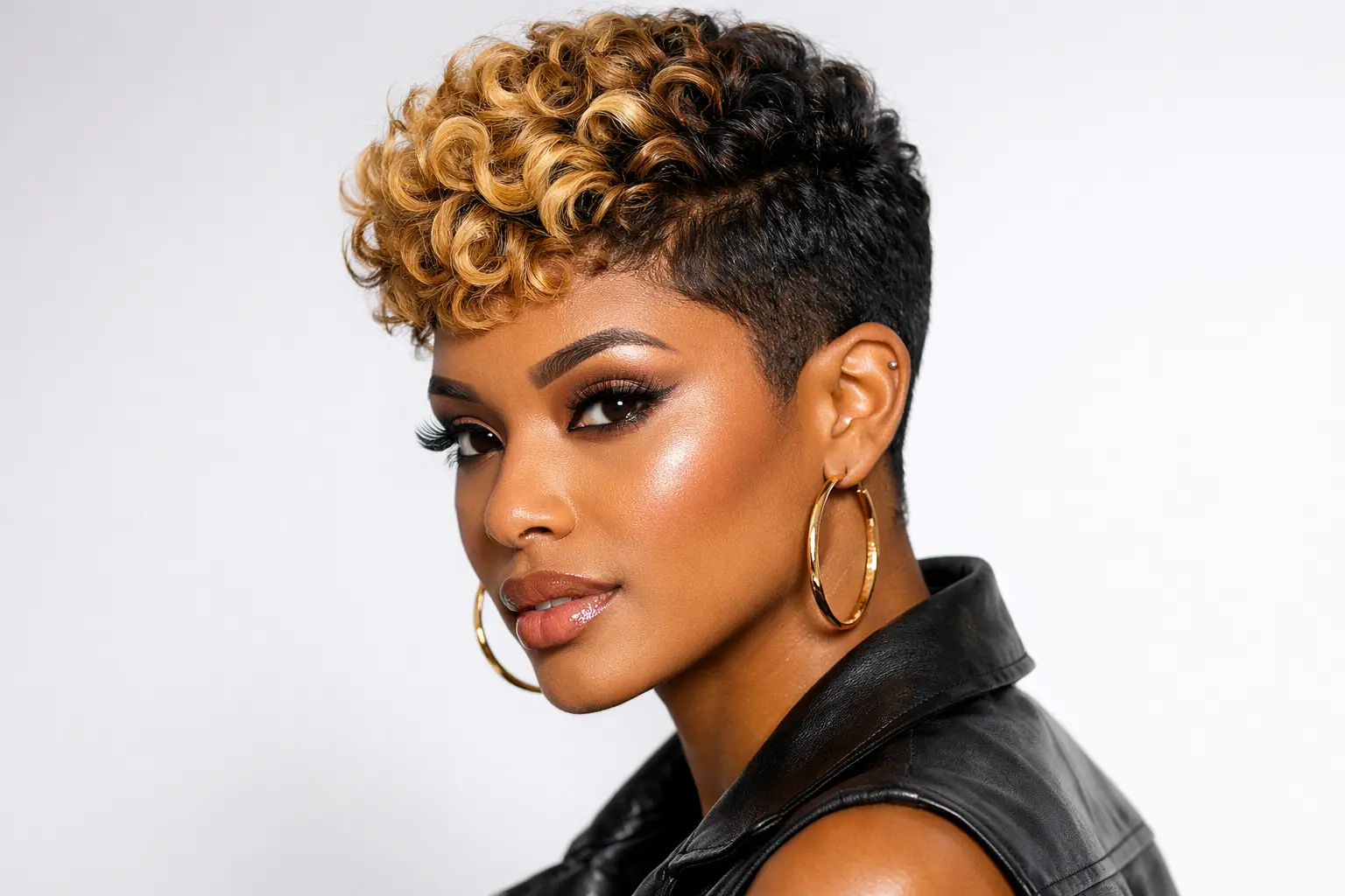 The Tapered Pixie with Color