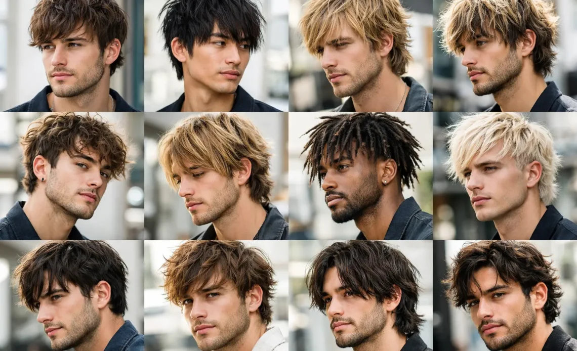 Shaggy haircuts for men