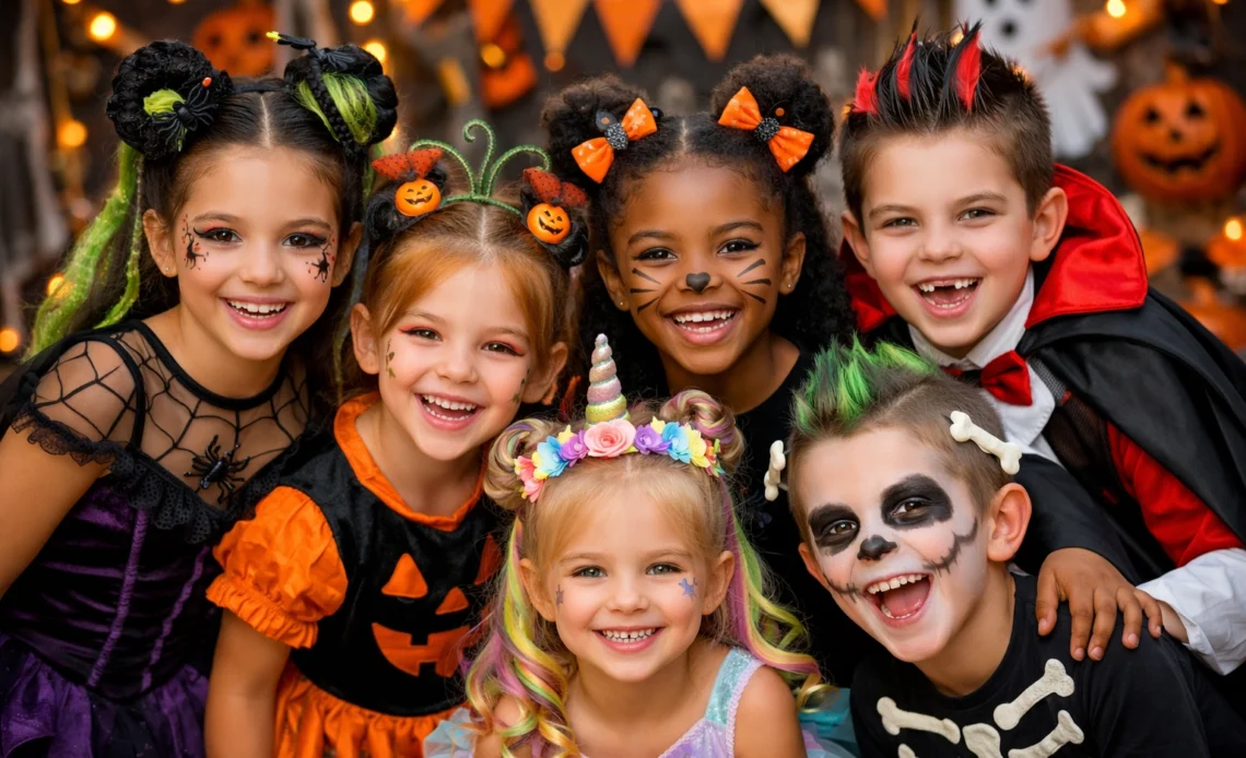 halloween hairstyles for kids