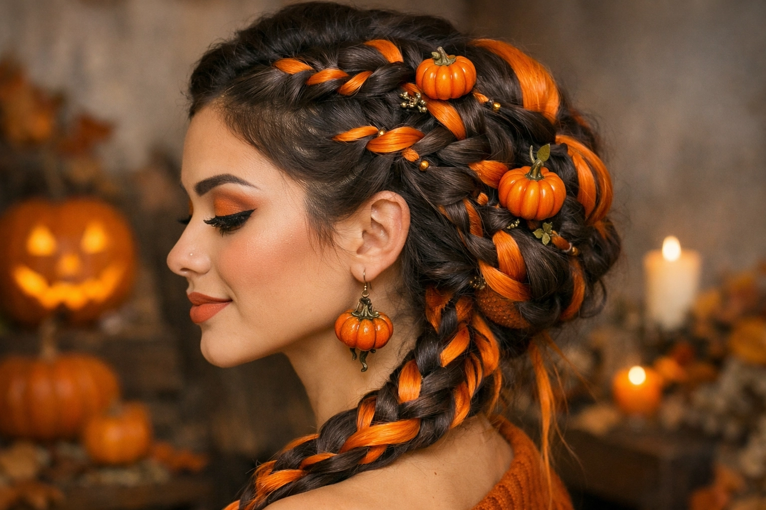 Braided Pumpkin Style