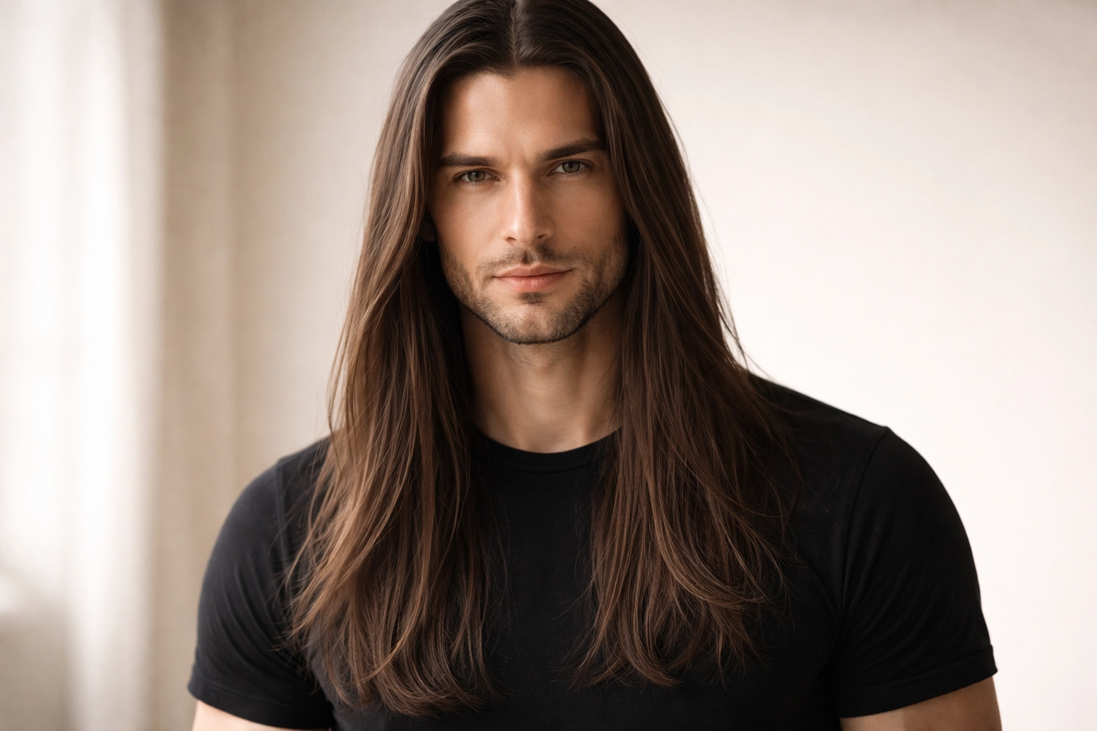 Classic Long Straight Hair