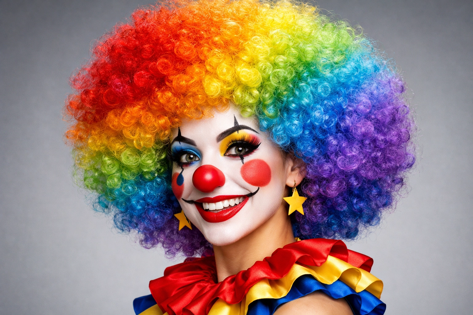 Classic Rainbow Afro Style