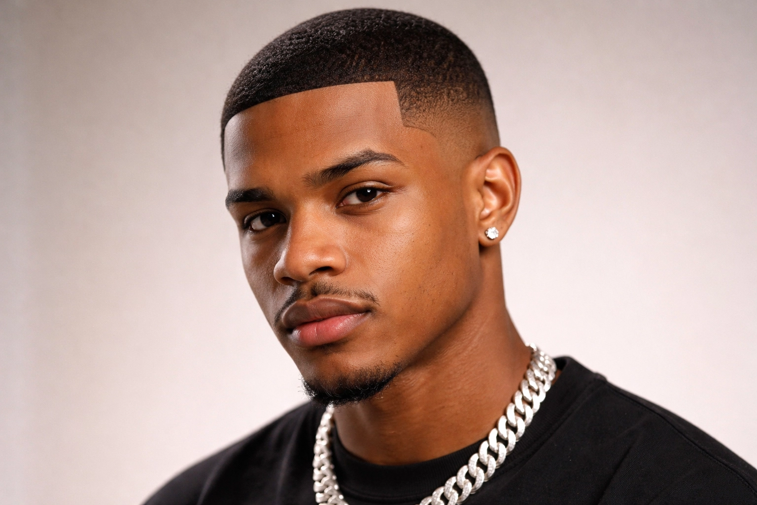 Crew Cut with Line Up