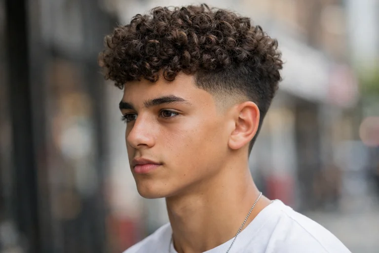 Curly Hair Fade