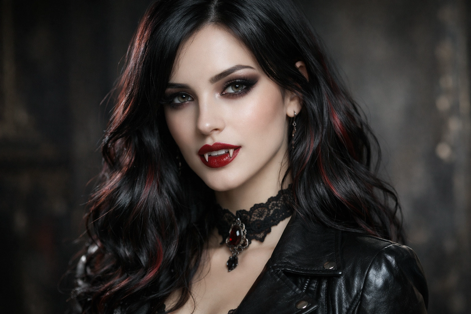 Dark Hair with Subtle Highlights