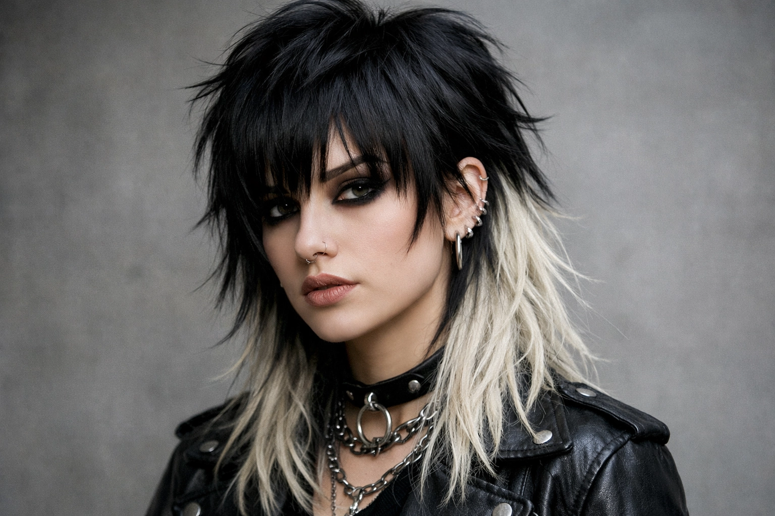 Edgy Mullet Inspired Wolf Cut