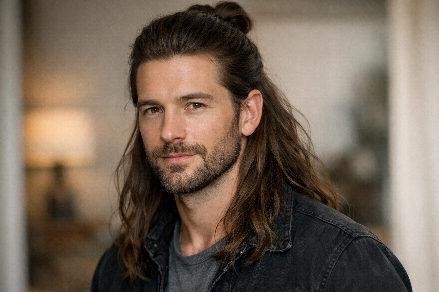 Half Up Half Down Style