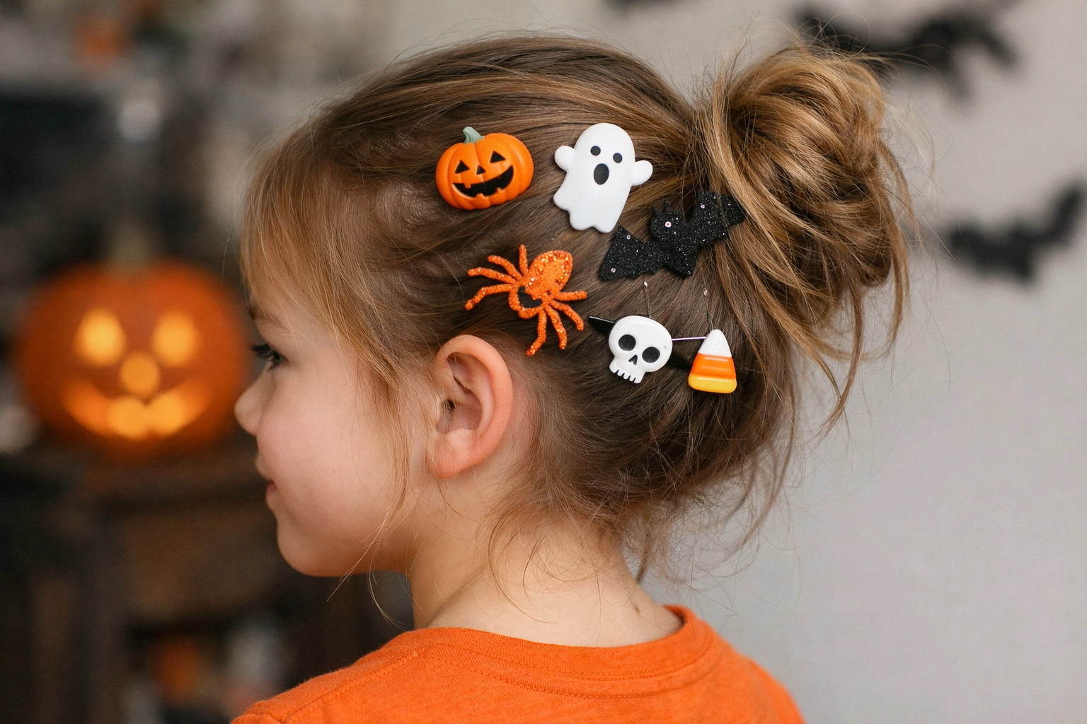 Last Minute Easy Halloween Hair