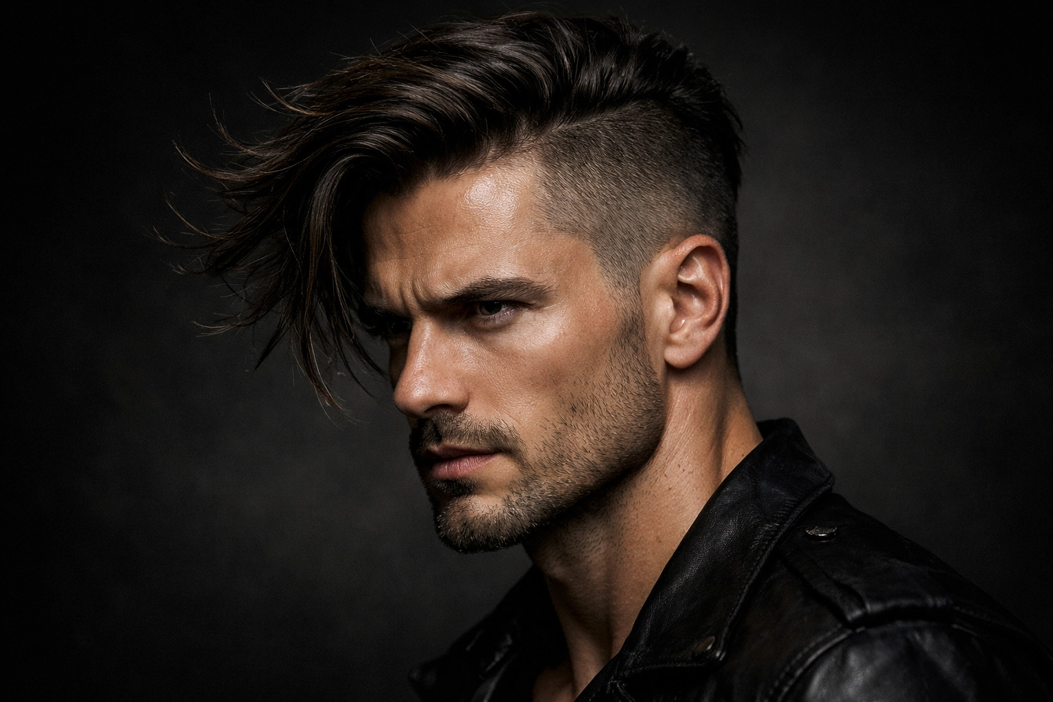 Long Hair with Undercut