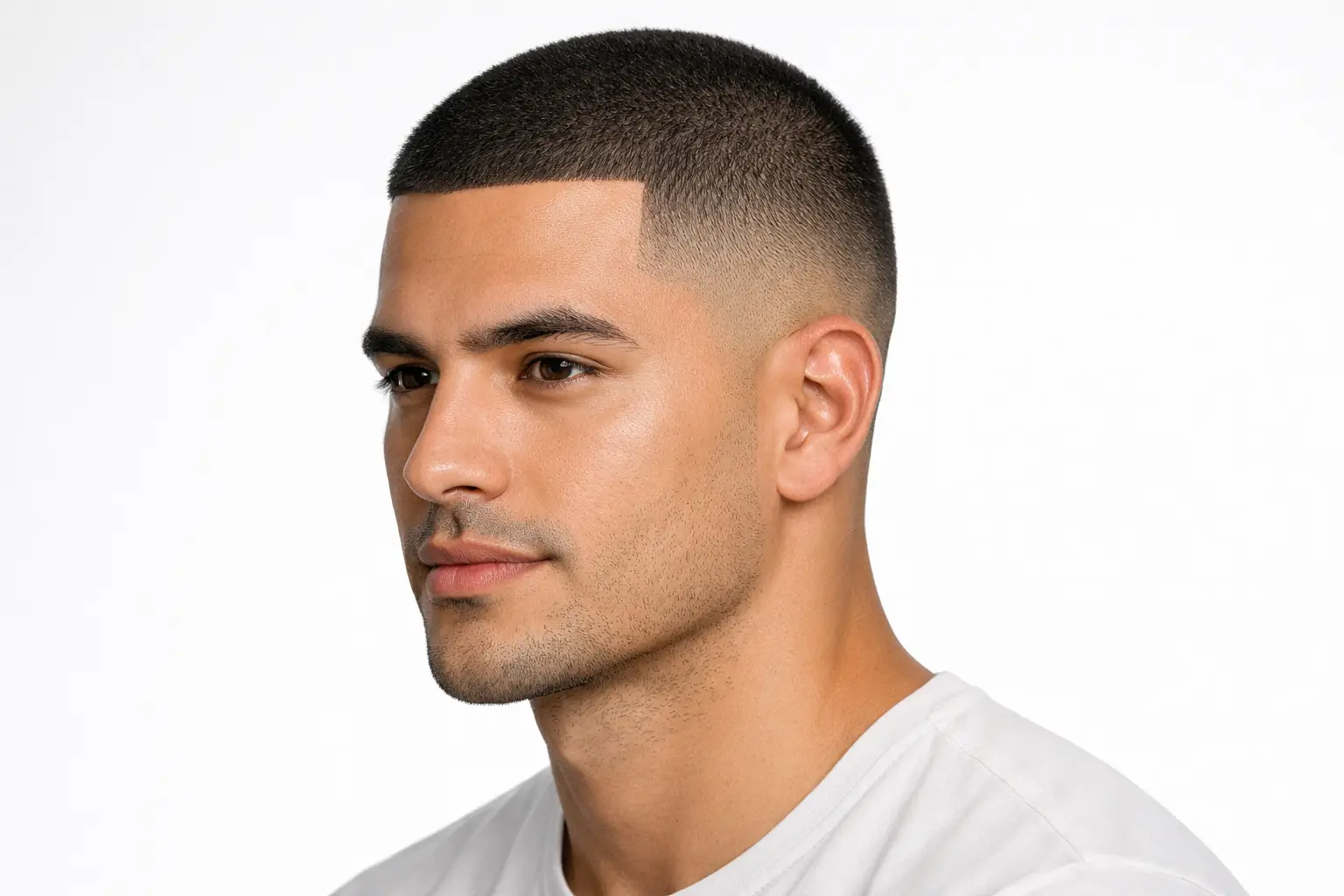 Low Fade Buzz Cut