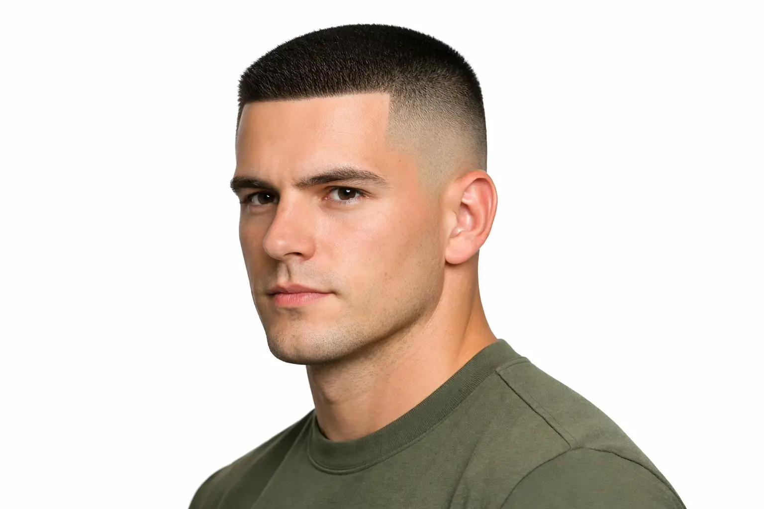 Low Fade Military Haircut
