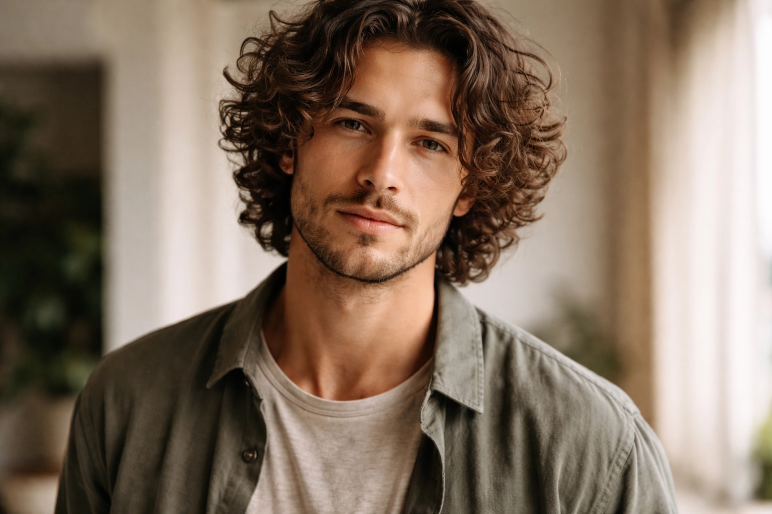 Medium Length Curly Flow