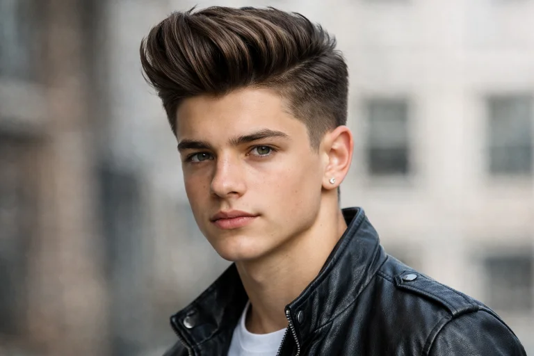 Modern Pompadour Hairstyle
