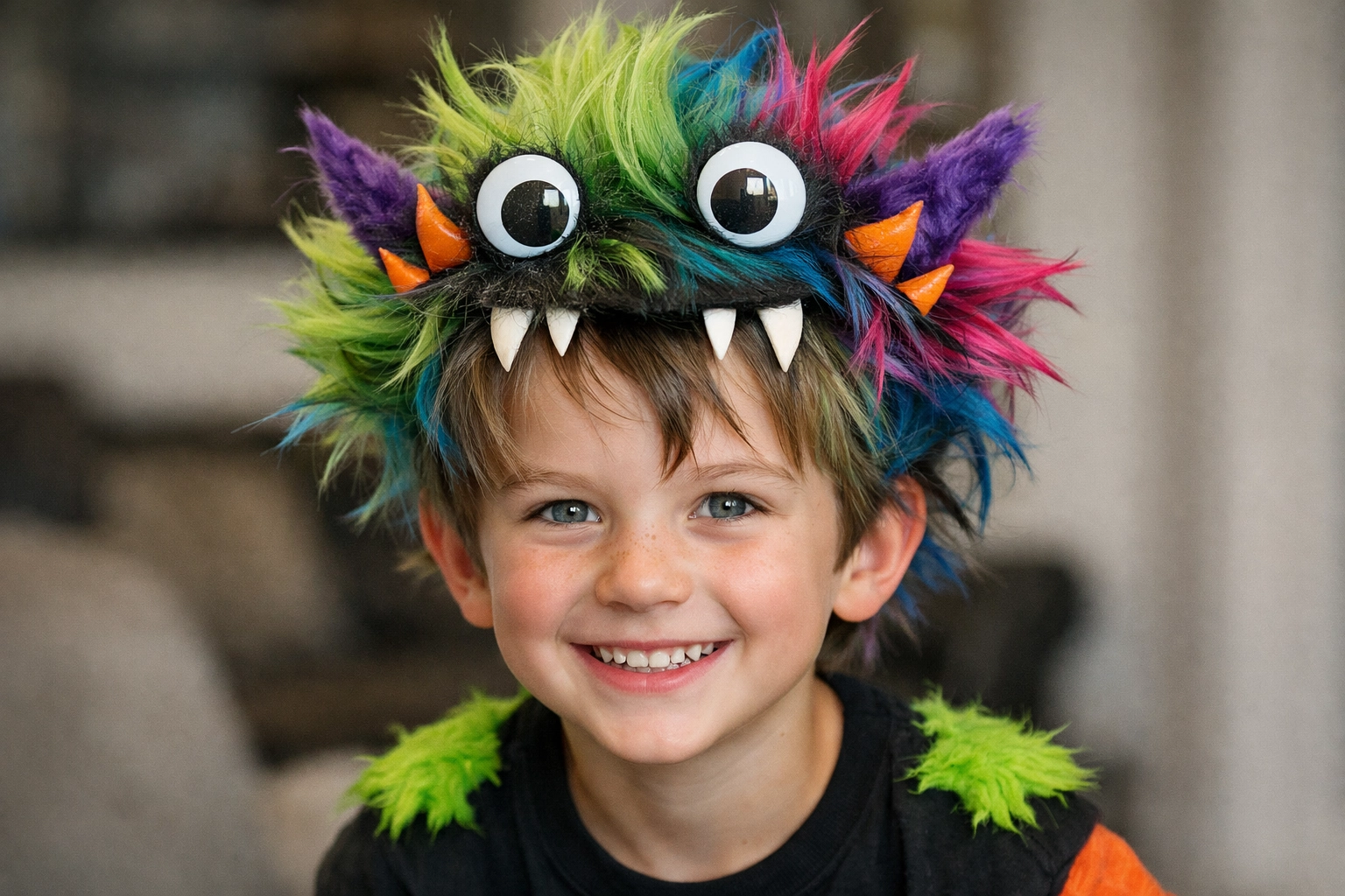 Monster Messy Hair Style