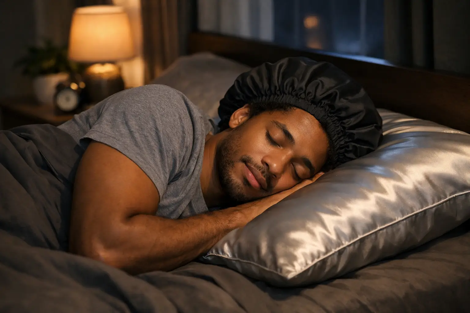 Night Care Routine for Curly Hair