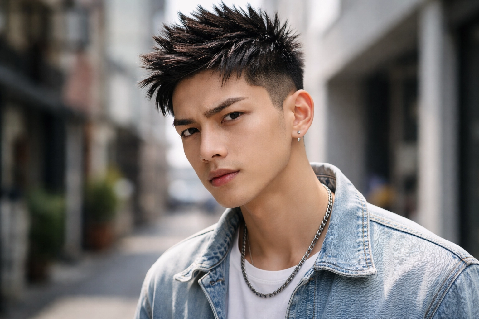 Short Spiky Hairstyle