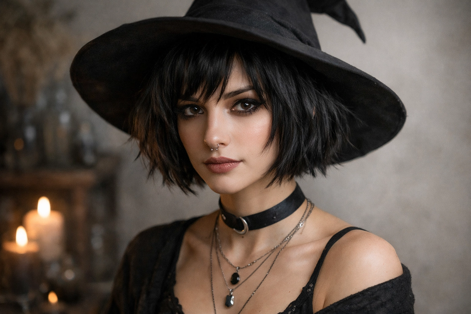 Short Witch Bob Style