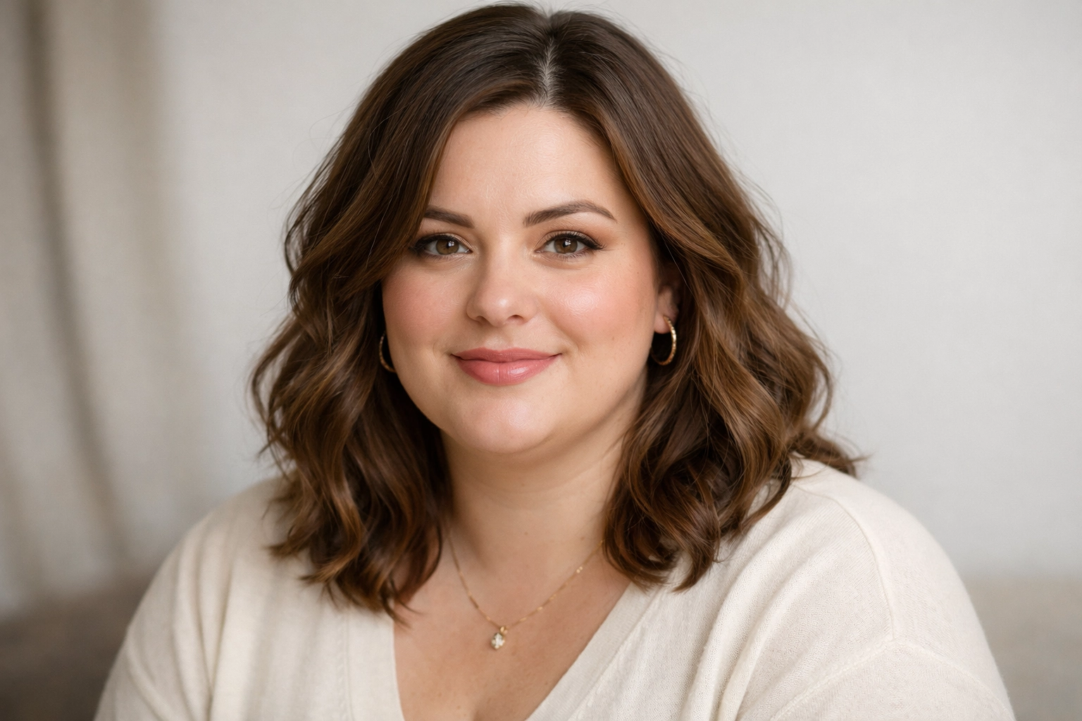 Soft Waves Medium Hairstyle