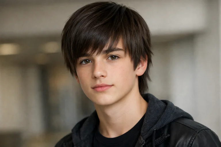 Straight Hair Layered Cut