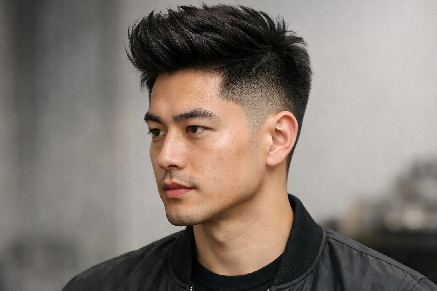 Taper Fade with Top Volume