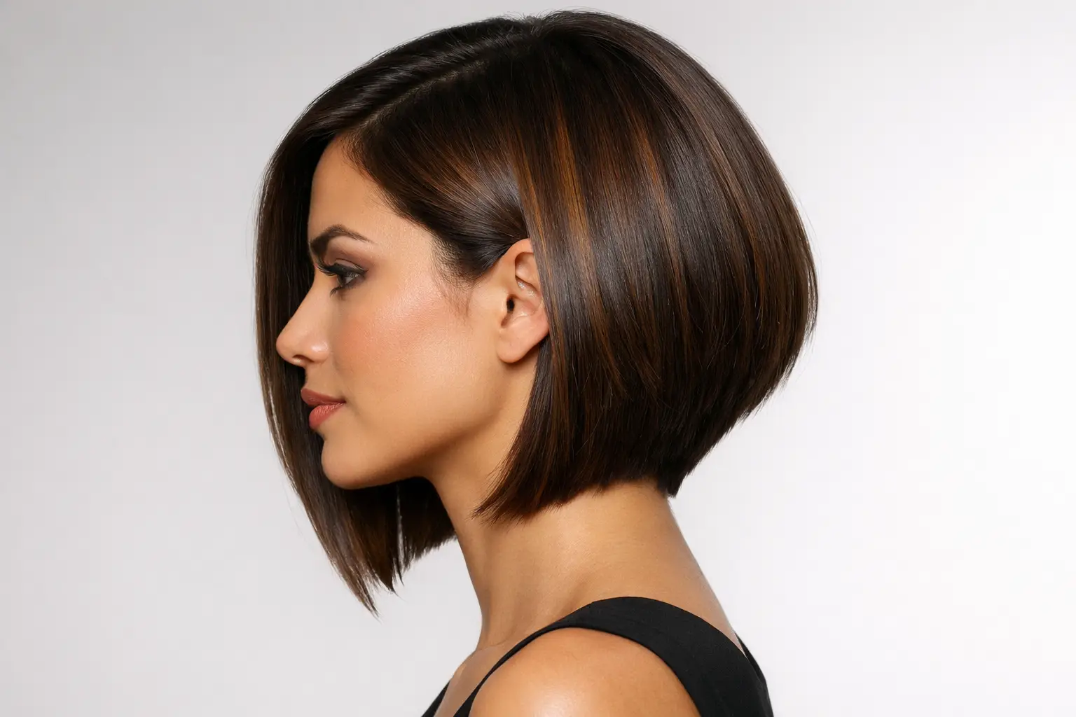 The A-Line Layered Bob
