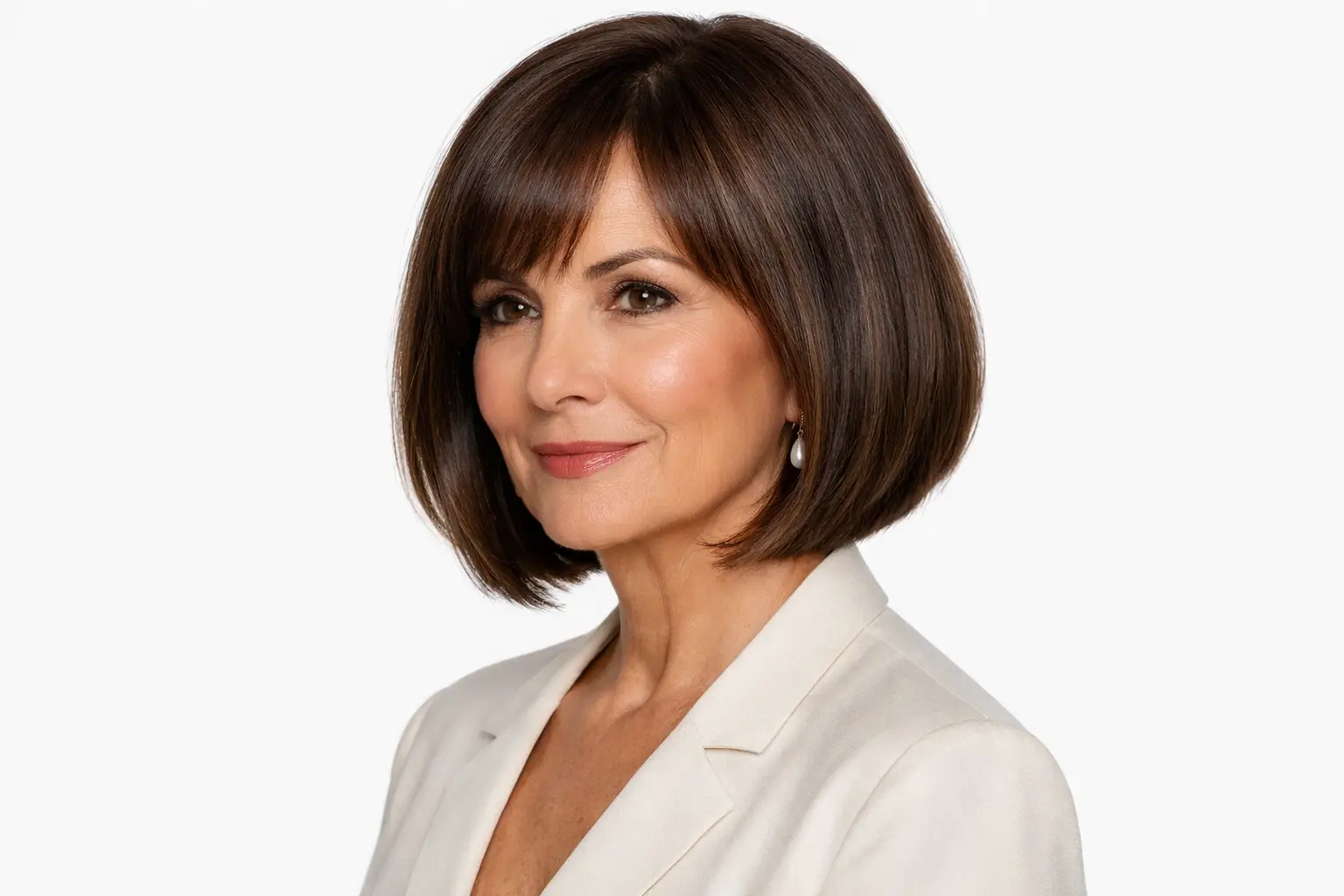 The Blunt Bob with Face-Framing Layers