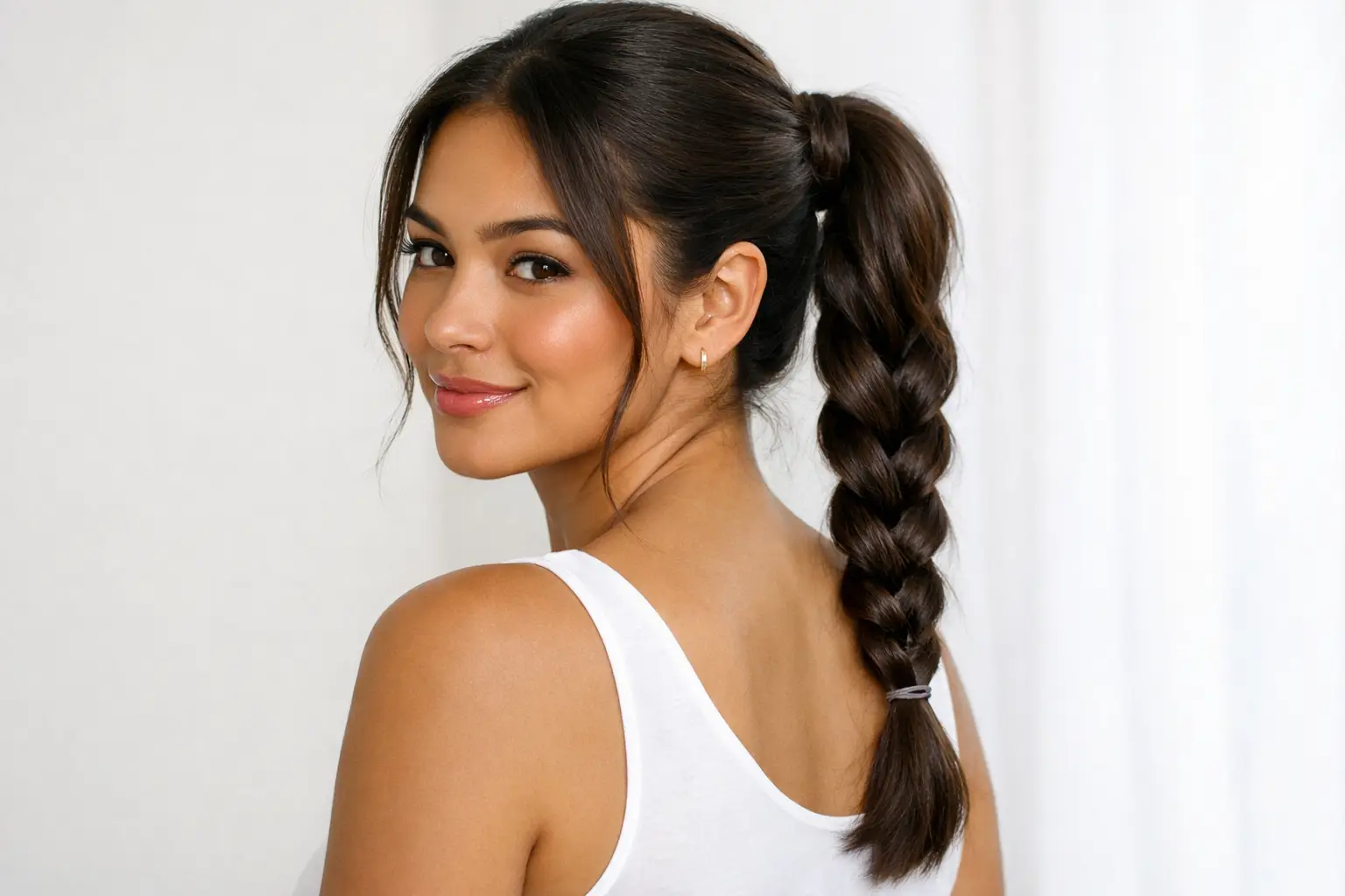 The Braided Ponytail