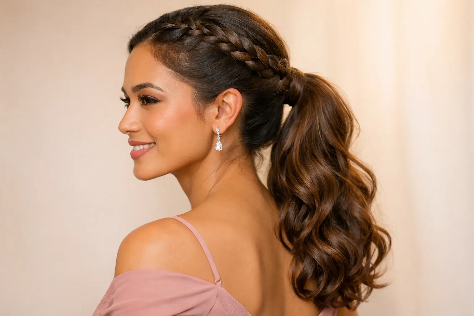 The Braided Ponytail