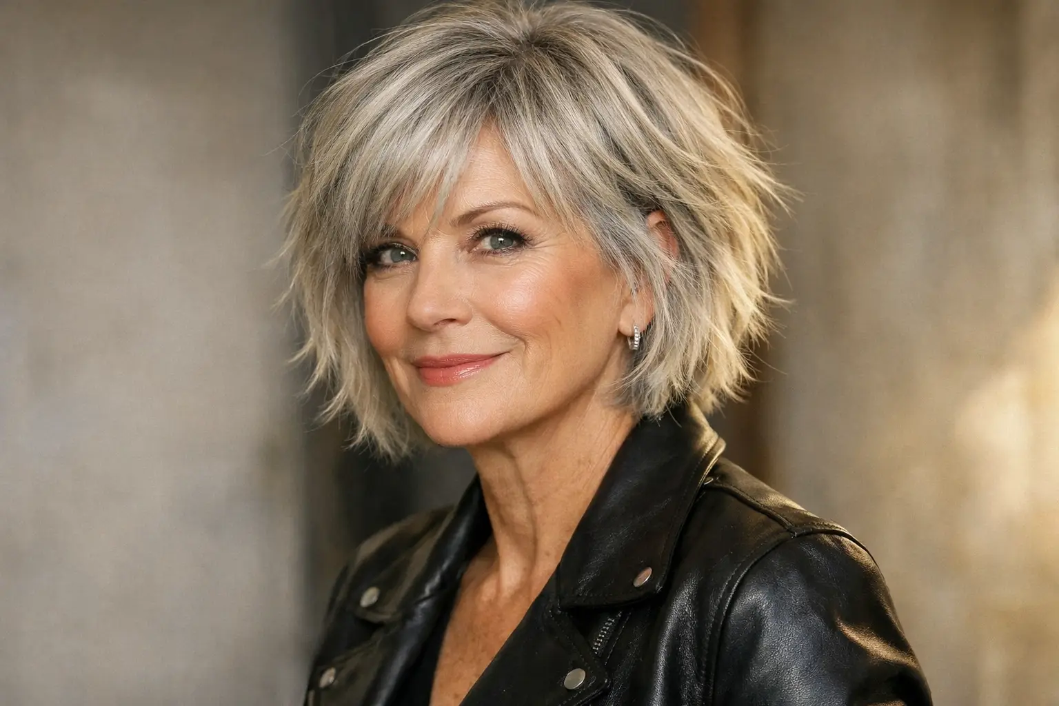 The Choppy Textured Layered Bob