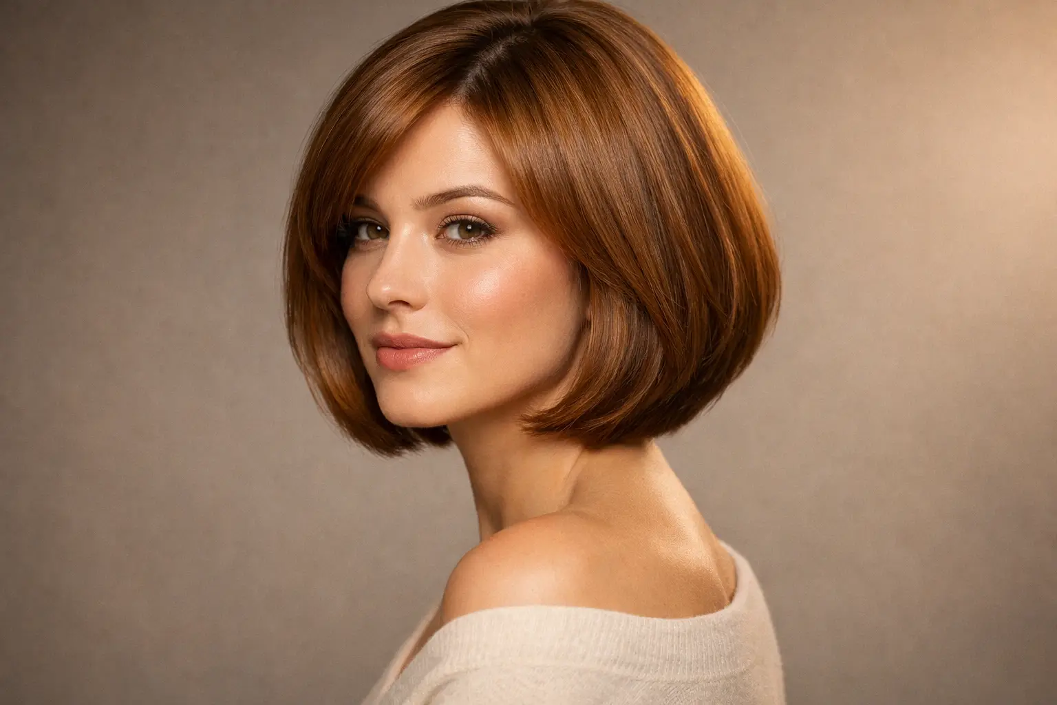The Classic Chin-Length Layered Bob