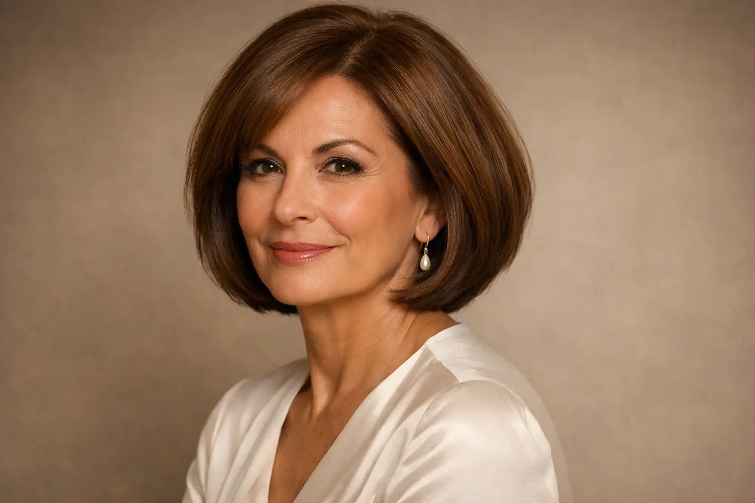 The Classic Chin-Length Layered Bob