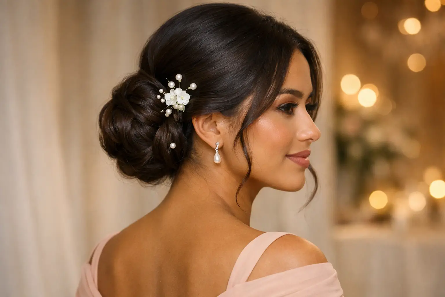 The Classic Low Chignon