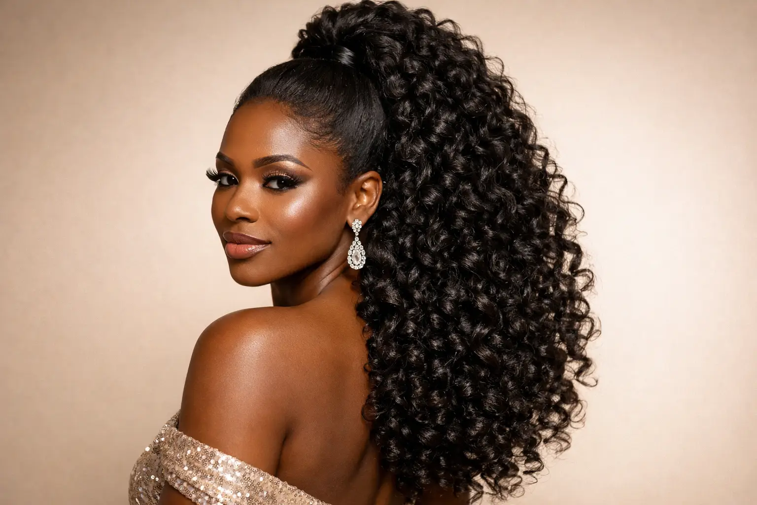 The Crochet Half-Up Ponytail