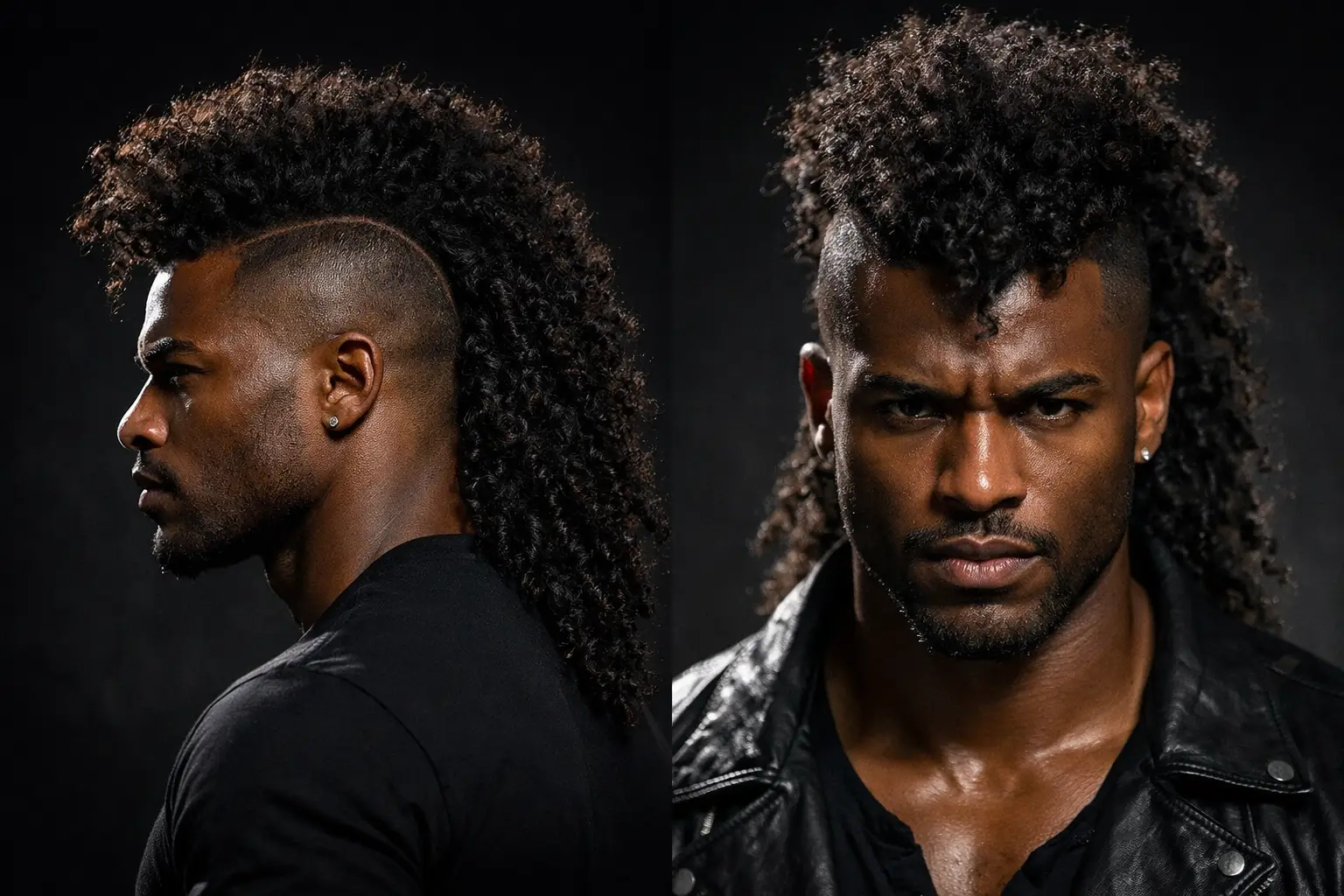 The Curly Mohawk Shape