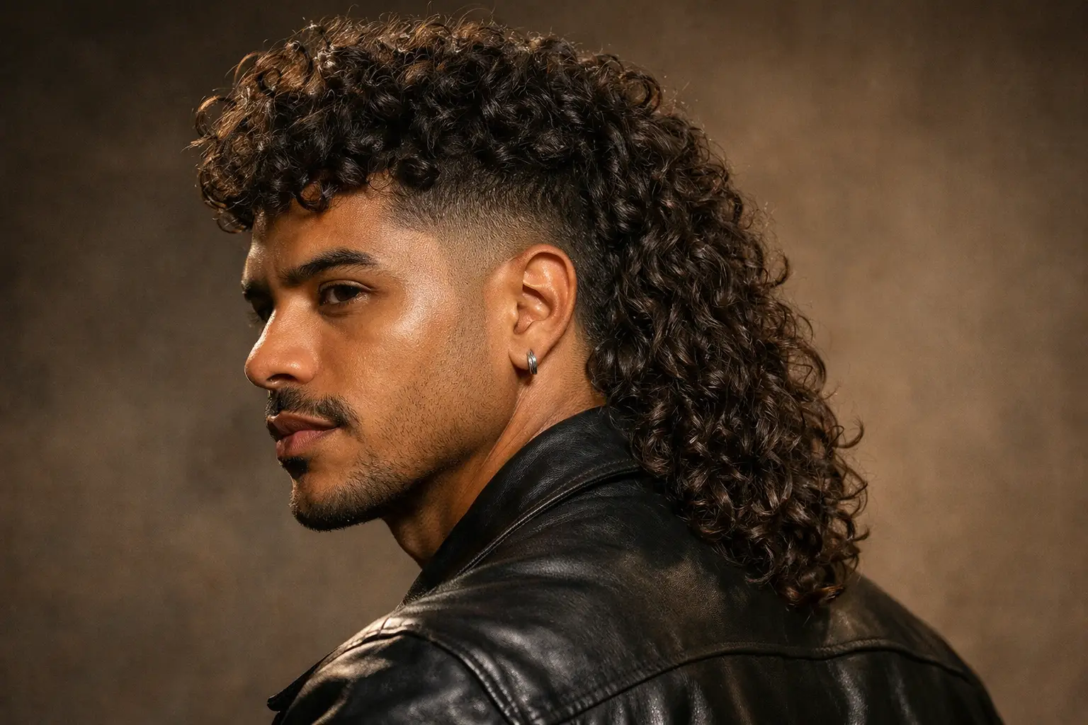 The Curly Mullet