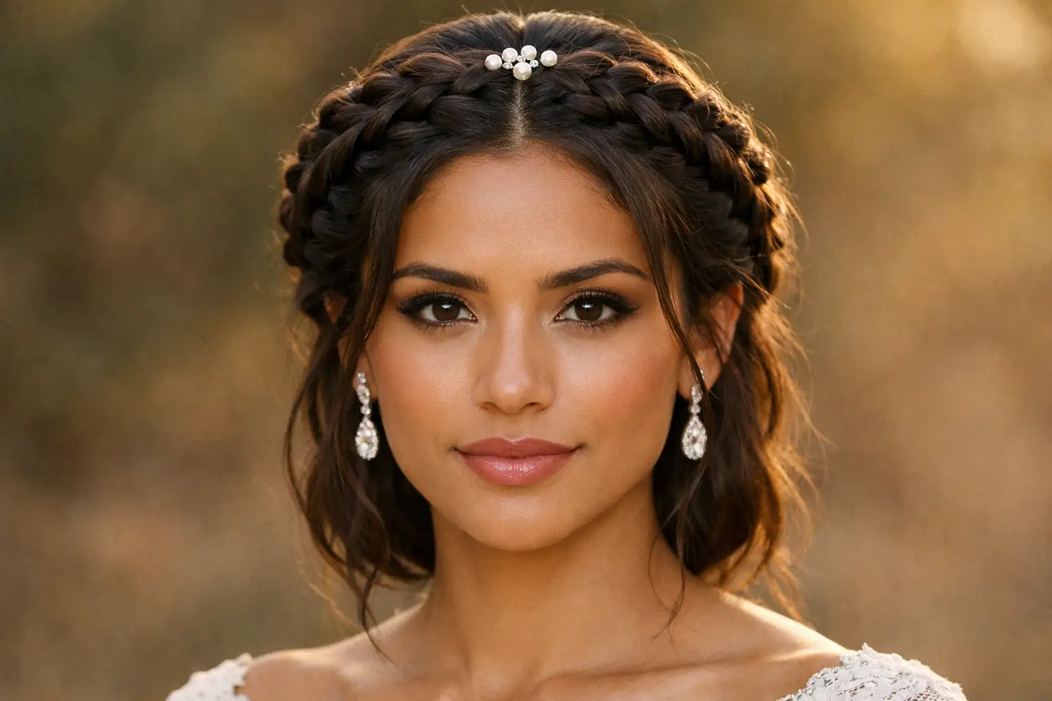 The Dutch Braid Crown