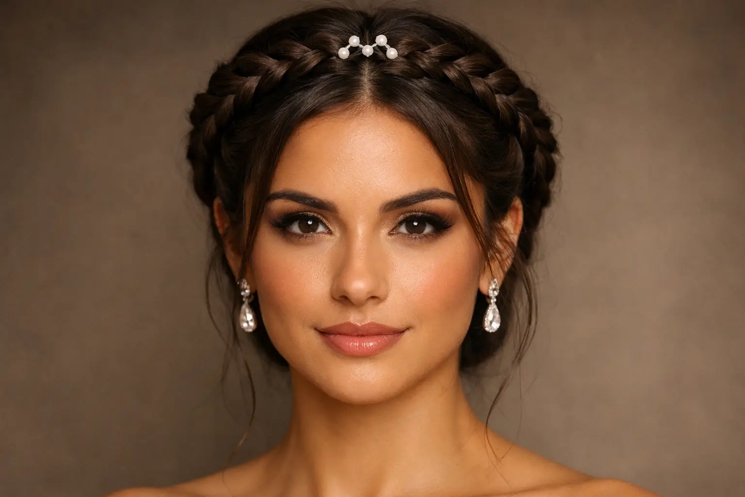 The Dutch Braid Crown