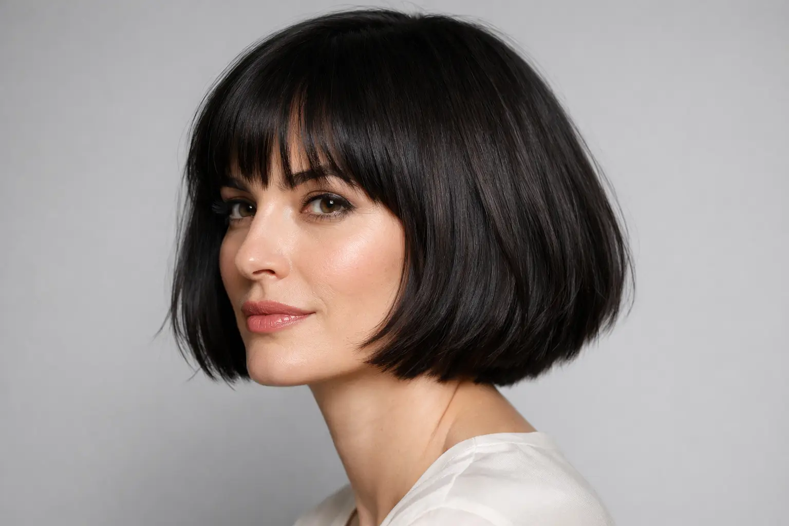 The French Bob for Thick Hair