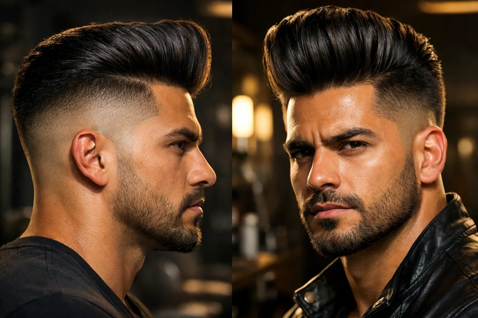 The High Fade Pompadour